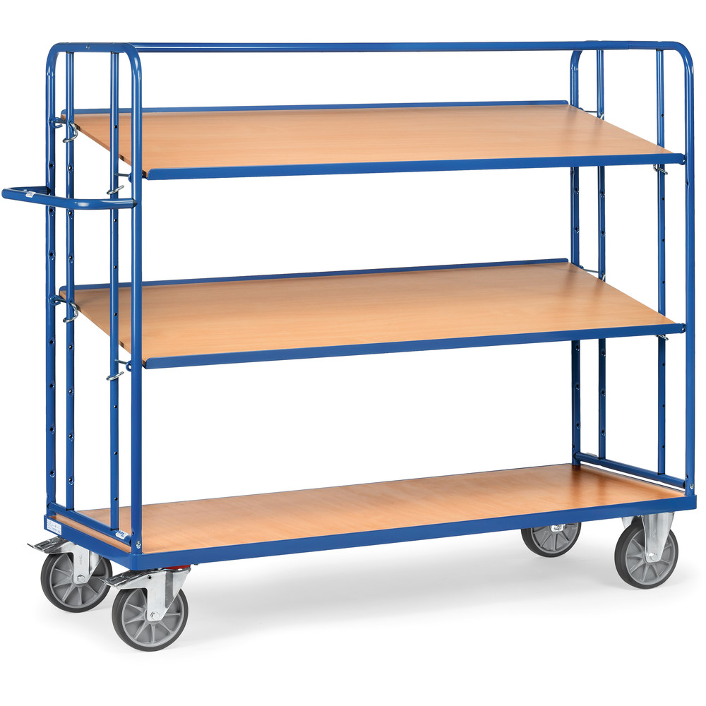 Etagenwagen mit verstellbaren Böden