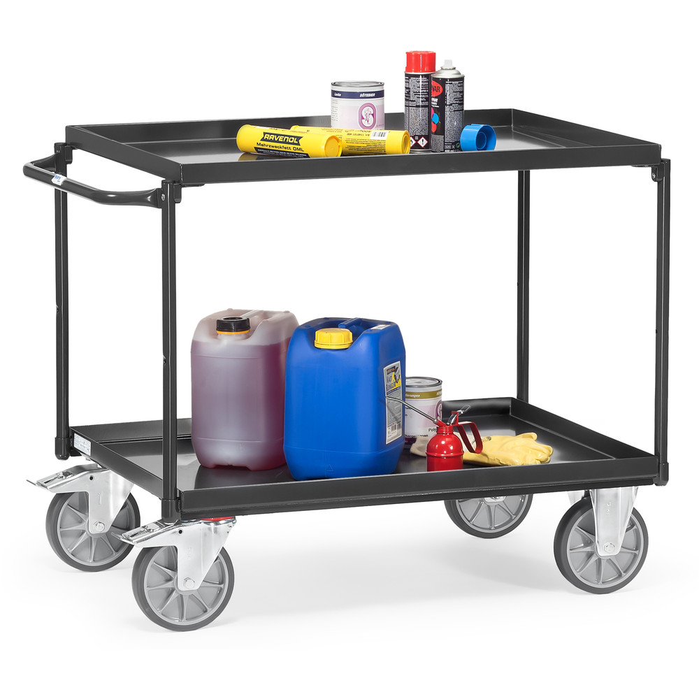 Tischwagen mit Wannen "GREY EDITION"