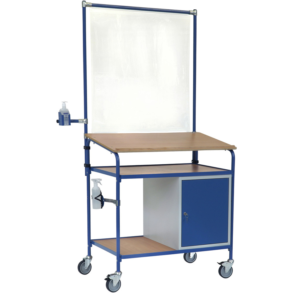 Hauptbild Rollpult mit Infektionsschutzausstattung