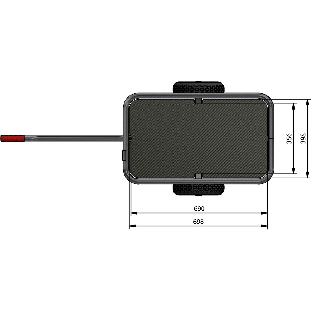 Handwagen feuerverzinkt