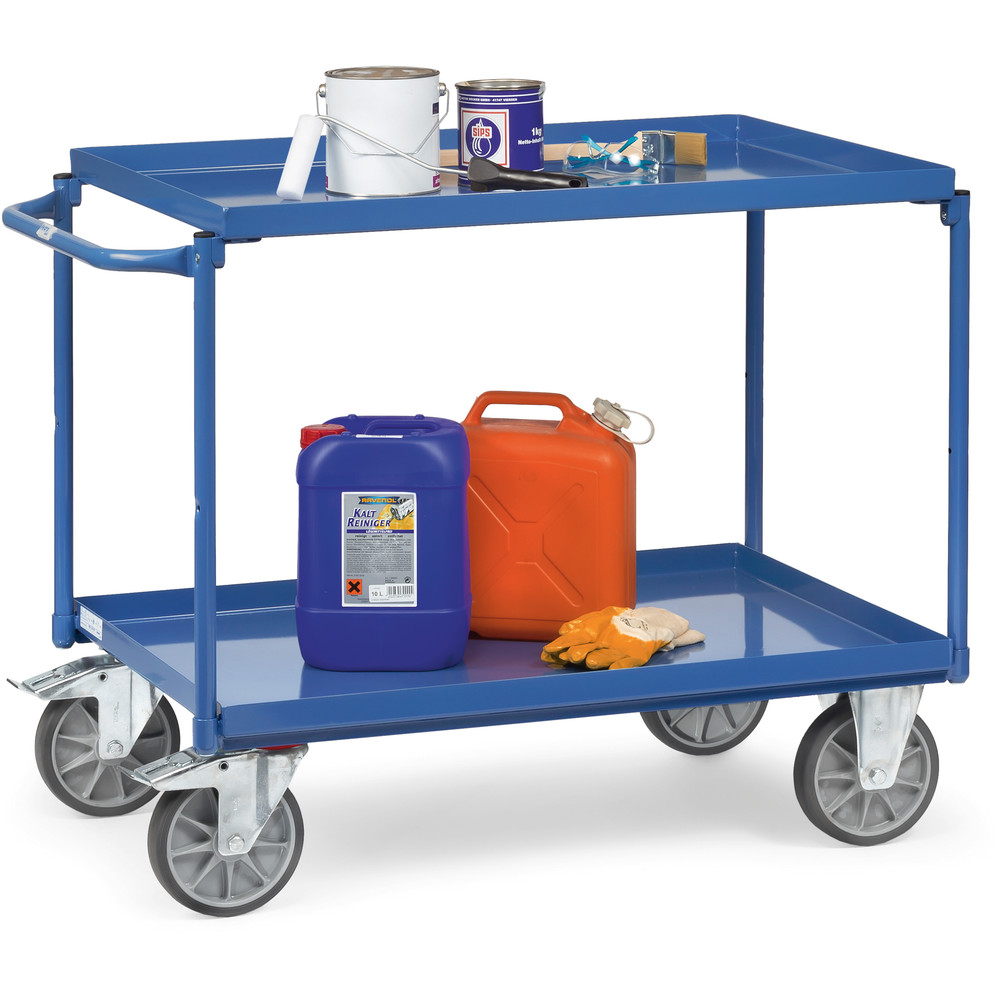 Tischwagen mit Wannen
