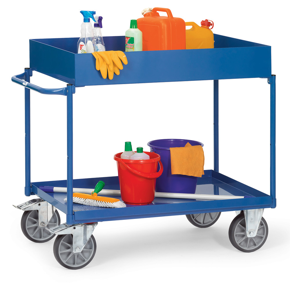Tischwagen mit Wannen