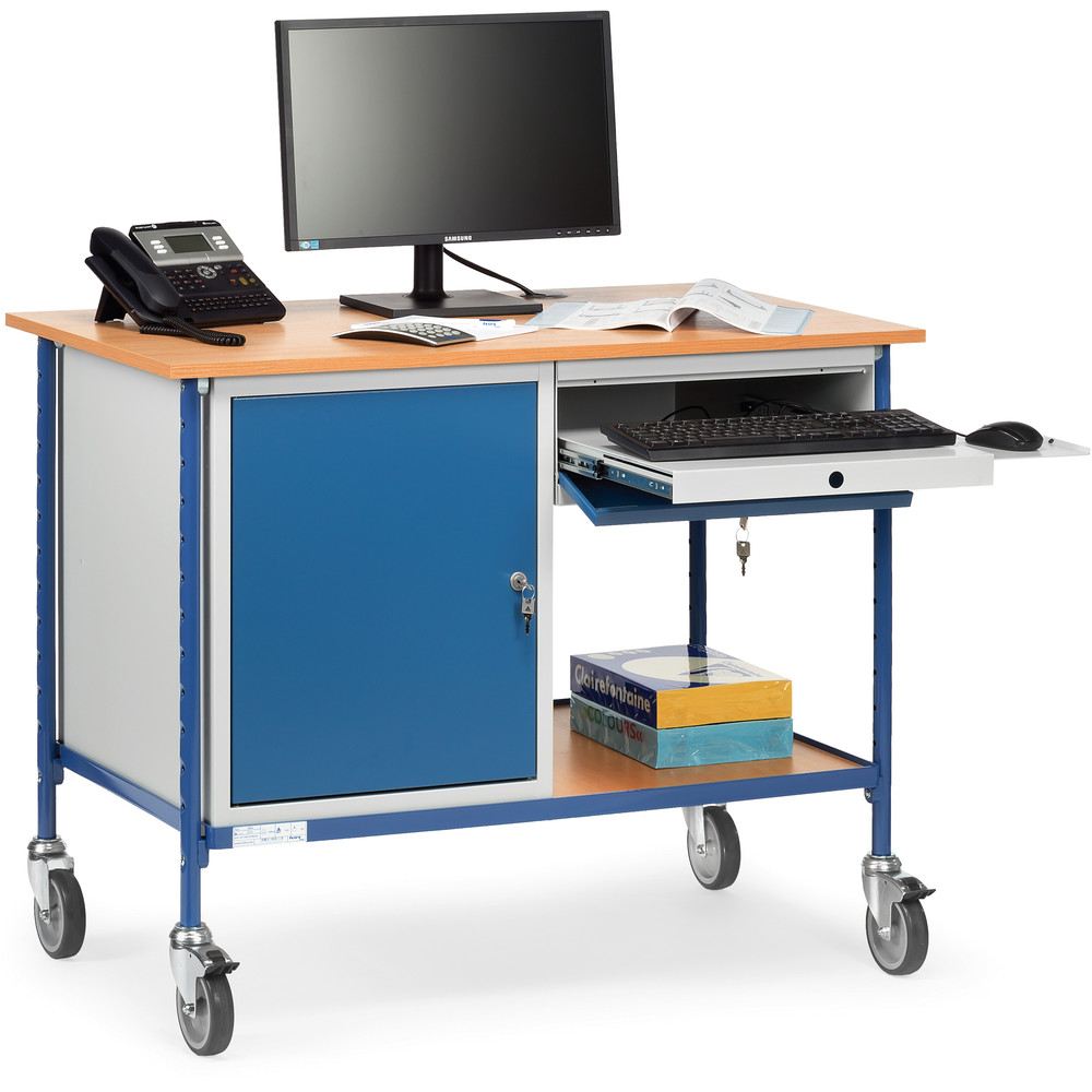 Rolltisch für Computer
