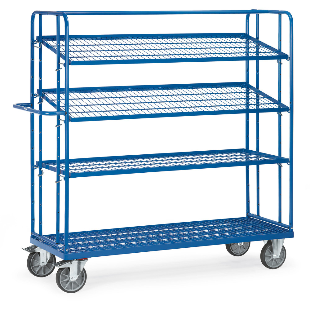 Etagenwagen mit verstellbaren Böden