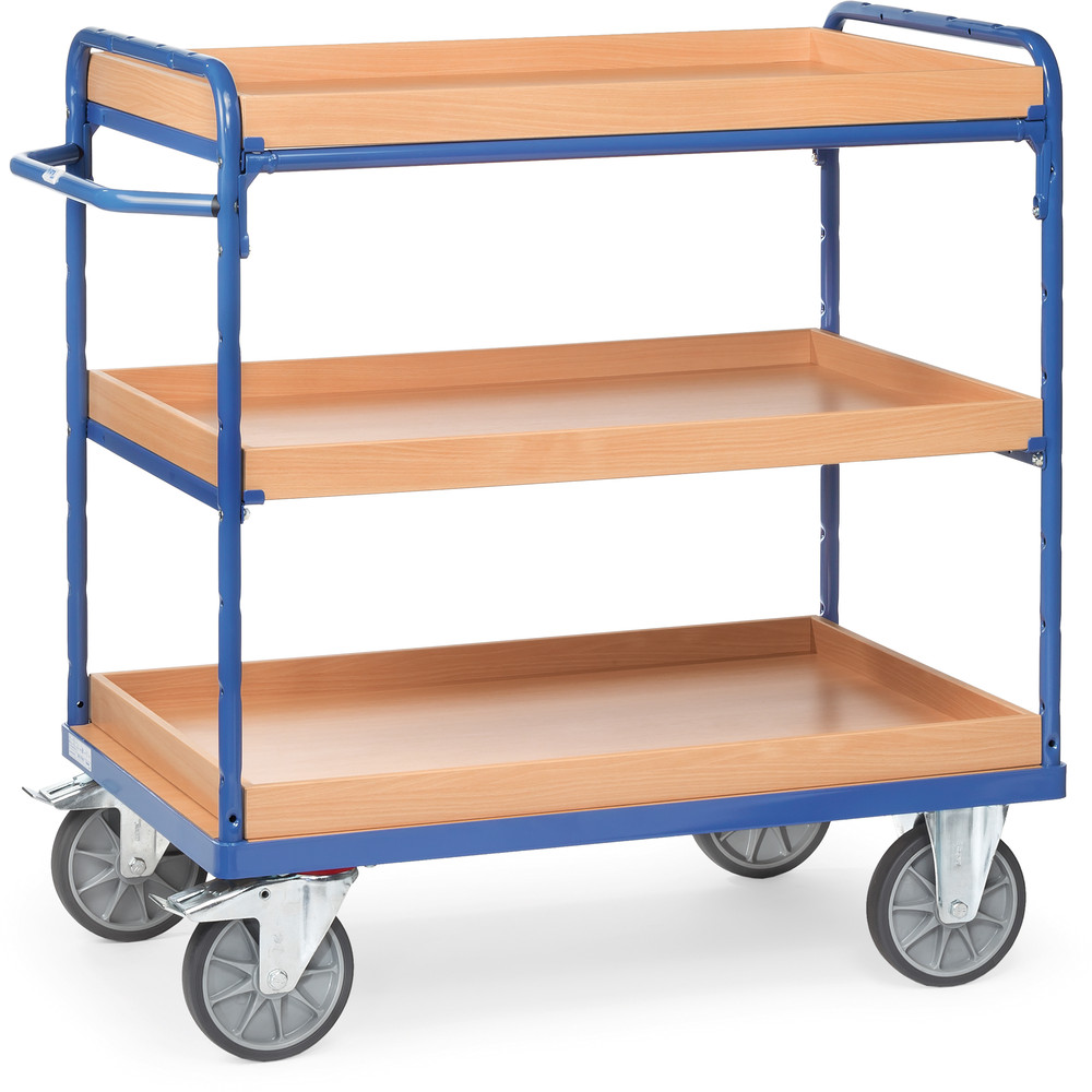 Etagenwagen mit Kästen