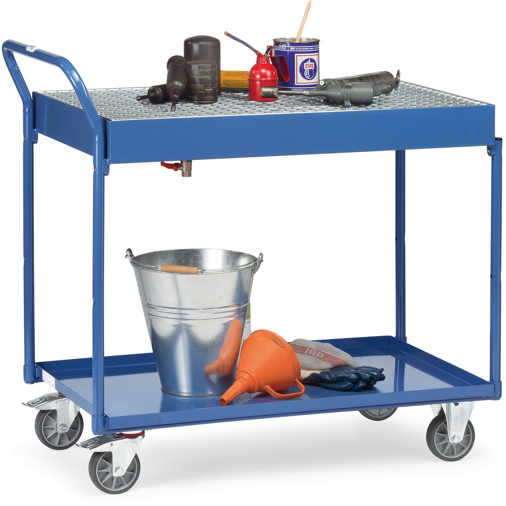 Tischwagen mit Wannen
