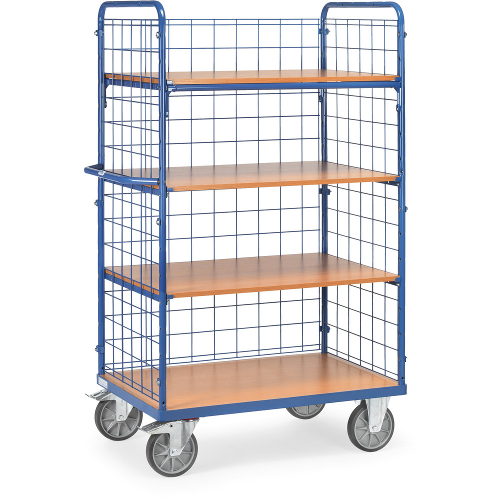 Etagenwagen mit Drahtgitter