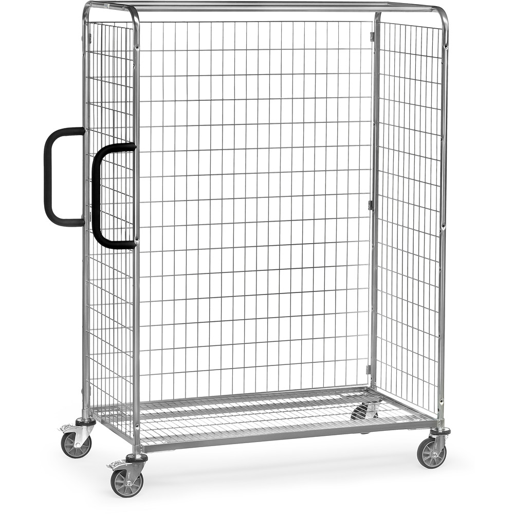 Rückwand für Kommissionierwagen