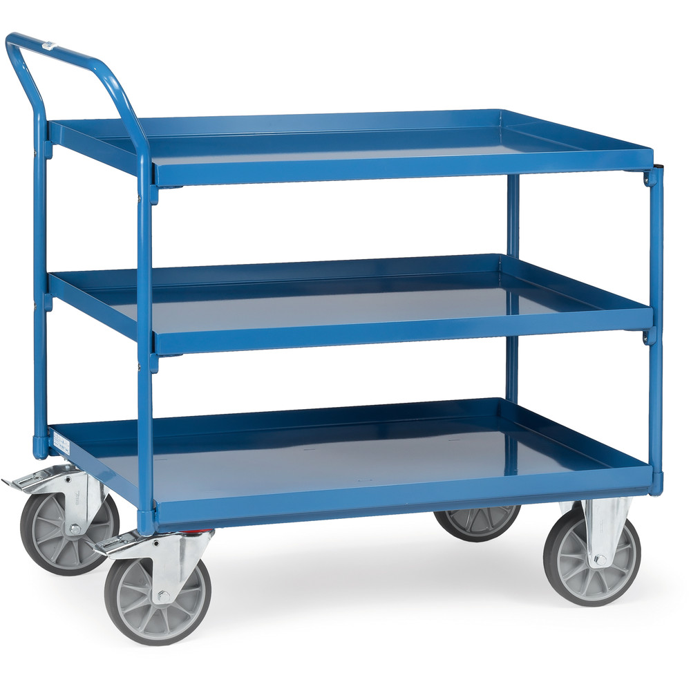 Tischwagen mit Wannen